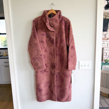 Load image into Gallery viewer, Lululemon Lab Textured Fleece Coat Diamond Dye Dusty Bronze Pelt 10 NWT