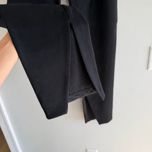 Load image into Gallery viewer, Spanx Perfect Front Slit Pull On High Rise Leggings Classic Black XL