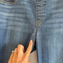 Load image into Gallery viewer, Spanx High Rise Medium Wash Denim Straight Leg Jeans Blue L