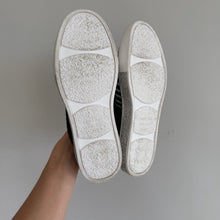 Load image into Gallery viewer, Bernie Mev Iris Low Top Rhinestone Side Pull On Sneakers Black 8