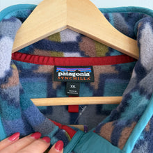 Load image into Gallery viewer, Patagonia Rare Lightweight Synchilla Snap-T Pullover Cedar Mesa Big; New Nav