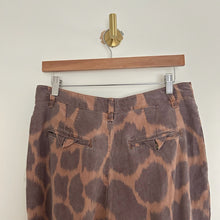 Load image into Gallery viewer, Anthropologie Tamarind Trouser High Rise Animal Print Joggers 10