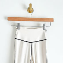 Load image into Gallery viewer, WEWOREWHAT Corset High-Rise Leggings in Ivory XS