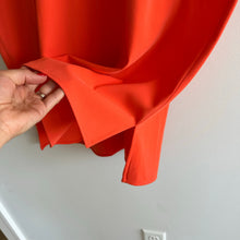 Load image into Gallery viewer, Peace of Cloth Quinn Short Sleeve 1/4 Zip Dress Orange L NWT