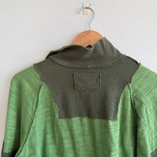 Load image into Gallery viewer, We The Free Frankie Funnel Quarter Zip Pullover Long Sleeve Sweater Green S
