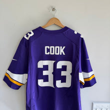 Load image into Gallery viewer, NFL x Nike Dalvin Cook Minnesota Vikings Player Game Jersey Purple L