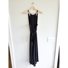 Load image into Gallery viewer, Anthropologie HD in Paris Sleeveless Halter Neck Wide Leg Jumpsuit Gray S