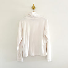 Load image into Gallery viewer, Sanctuary Kyla Mock Neck Fleece Pullover Sweater Ivory S
