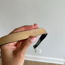 Load image into Gallery viewer, Longchamp Patent Leather Belt Black OS