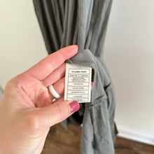 Load image into Gallery viewer, BB Dakota Tiered Ruffled Sleeveless Scoop Neck Maxi Maternity Dress Green L