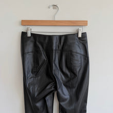 Load image into Gallery viewer, Peace Of Cloth Chantal High Rise Leather Leggings Black XS