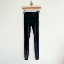 Load image into Gallery viewer, Spanx Faux Leather High Rise Pull On Leggings Black S