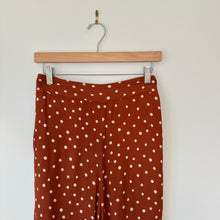 Load image into Gallery viewer, Madewell Tall Huston Pull-On Crop Pants in Inkspot Dots ST