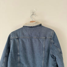 Load image into Gallery viewer, Mavi Jeans Frank Fleece Lined Button Front Denim Jacket Blue XS