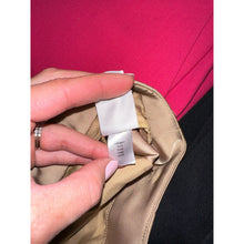 Load image into Gallery viewer, Ann Taylor The Pleated Wide Leg Pant in Satin Beige