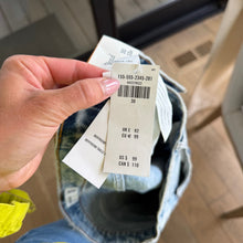 Load image into Gallery viewer, Abercrombie & Fitch The Boyfriend Mid Rise Distressed Straight Jeans Blue 30 NWT