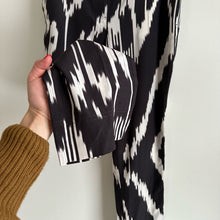 Load image into Gallery viewer, Theory Gunilla Interlace Ikat Silk Pants Multi 6 $355