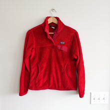 Load image into Gallery viewer, Patagonia Re-Tool Snap-T Fleece Pullover Red S
