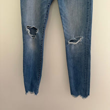 Load image into Gallery viewer, Madewell 9" High-Rise Skinny Distressed Jeans Blue 26
