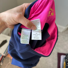 Load image into Gallery viewer, Lilly Pulitzer Luxletic Pull On High Rise Waist Activewear Leggings Blue M