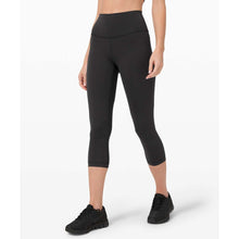 Load image into Gallery viewer, Lululemon Wunder Train High-Rise Crop 21" Activewear Leggings Black 6 NWT