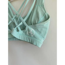 Load image into Gallery viewer, Lululemon Free To Be Serene Strappy Activewear Yoga Sports Bra Tonic Sea 8