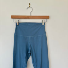 Load image into Gallery viewer, Lululemon Align™ High-Rise Ribbed Crop 23" Blue 4
