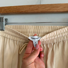 Load image into Gallery viewer, Nordstrom High Rise Drawcord Waist Casual Cargo Pants Beige Burnt XS NWT