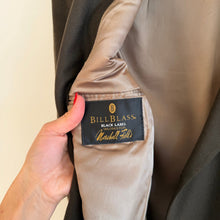 Load image into Gallery viewer, Bill Blass 100% Cashmere 3-Button Suit Jacket Blazer Moss Green 46R
