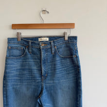 Load image into Gallery viewer, Madewell 11" High Rise Denim Skinny Jeans Maricopa Blue 29