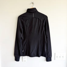 Load image into Gallery viewer, Lululemon Forthright 1/2 Zip Long Sleeve Running Activewear Pullover Black 8 NWT