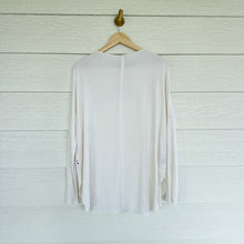 Load image into Gallery viewer, Kit And Ace Burrow Pullover Oversized Boat Neck Sweater Bone White L NWT