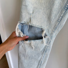 Load image into Gallery viewer, Abercrombie & Fitch The Skinny High Rise Denim Distressed Straight Jeans Blue 30