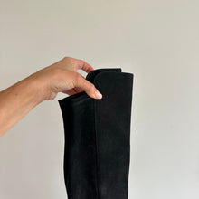 Load image into Gallery viewer, Stuart Weitzman Leather Riding Boots Black 8