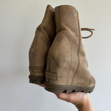 Load image into Gallery viewer, Sorel Joan of Arctic Wedge II Waterproof Lug Sole Booties 7