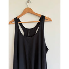 Load image into Gallery viewer, Athleta Presidio Racerback High Low Hem Casual Tank Dress Black L
