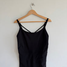 Load image into Gallery viewer, Vuori Mindset Scoop Neck Sleeveless Activewear Jumpsuit Black L