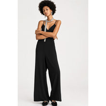 Load image into Gallery viewer, Anthropologie Hutch V-Neck Sleeveless Wide Leg Jumpsuit Black L