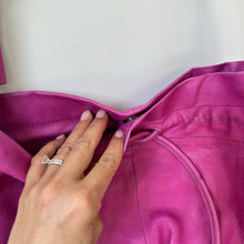 Load image into Gallery viewer, Rock Pepper Scissors Leather Crossbody Bag Pink NWT