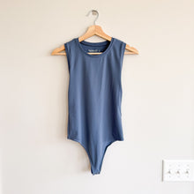 Load image into Gallery viewer, Abercrombie & Fitch Soft A&F Collection Sleeveless Crew Neck Bodysuit Blue S