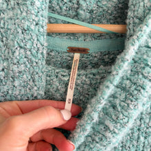 Load image into Gallery viewer, Free People Bff Loopy-Knit Cowl Neck Pullover Sweater Light Blue M