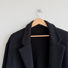 Load image into Gallery viewer, Vuori Soho Meton Open-Front MId Length Trench Coat Black XS