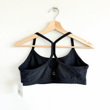 Load image into Gallery viewer, Beyond Yoga Spacedye Slim Racerback Activewear Sports Bra Darkest Night L NWT