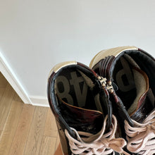 Load image into Gallery viewer, P448 Skate Tortoiseshell Print High Top Sneakers 38