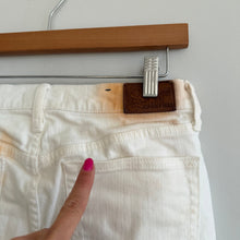 Load image into Gallery viewer, Johnny Was The Cropped Baby Boot Denim Embroidered Jeans White 27