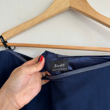 Load image into Gallery viewer, Bardot Solange Off The Shoulder Long Sleeve Dress Blue 8