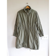 Load image into Gallery viewer, Armani Collezioni ZIp Up Long-Line 3-in-1 Utility Rain Jacket Green 46