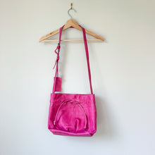 Load image into Gallery viewer, Rock Pepper Scissors Leather Crossbody Bag Pink NWT