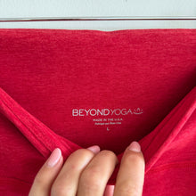 Load image into Gallery viewer, Beyond Yoga Spacedye Caught In The Midi High Rise Leggings Chili Red Heather L