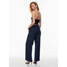 Load image into Gallery viewer, Babaton Aritzia Sculpt Knit Bustier Corset Fitted Strapless Top Black XS